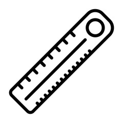 Ruler Vector Icon