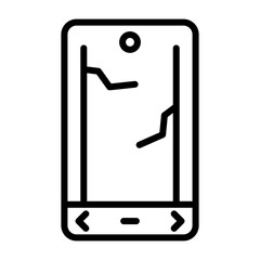 Smartphone Vector Icon © Graphic Nehar