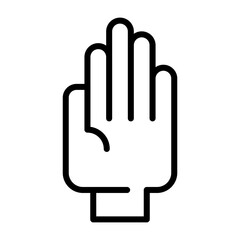 Hand Vector Icon
