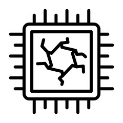 Cpu Vector Icon