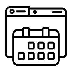 Calendar Vector Icon