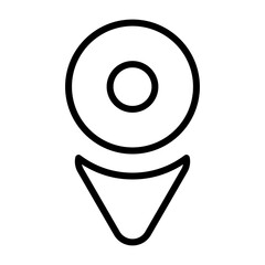 Scroll Down Vector Icon