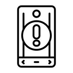 Smartphone Vector Icon © Graphic Nehar