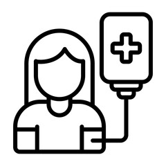 Blood Donation Vector Icon