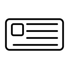 Letter Vector Icon