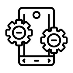 Smartphone Vector Icon © Graphic Nehar
