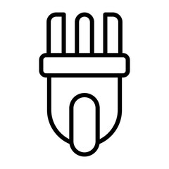 Plug Vector Icon