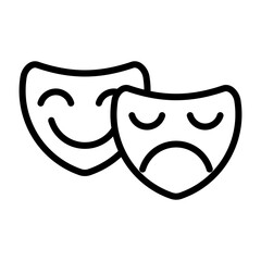 Drama Vector Icon