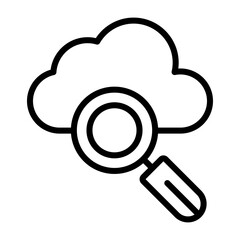 Magnifying Glass Vector Icon