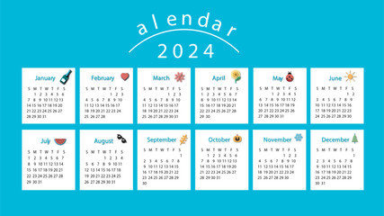 calendar for 2024 new