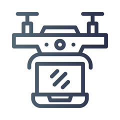 laptop gradient icon