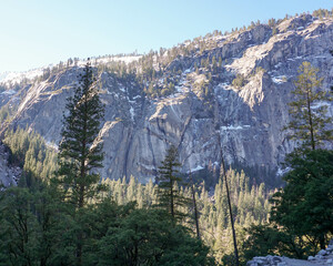 Lush Mountains Yosemite