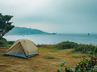 tent in the wilderness