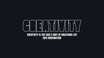 Creativity - Text Animation