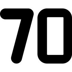 Seventy Icon