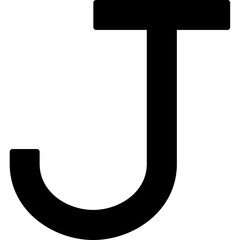 Capital J Icon