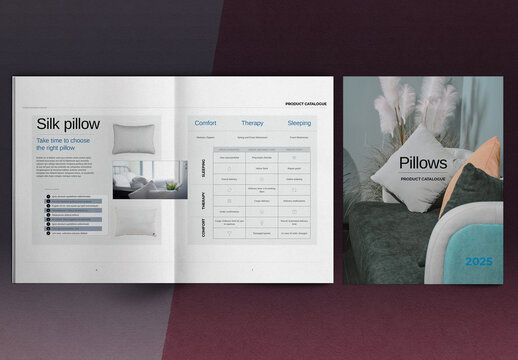 Bedroom Product Catalog Brochure Layout
