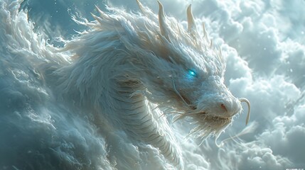 Dragon's Den: A Fantasy Realm in the Clouds Generative AI