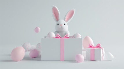 toy rabbit for easter