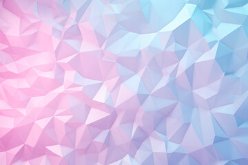 Obraz premium .3D Pastel Polygon Glitter Background