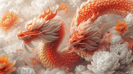 Dragon Dance: A Fiery Fusion of Art and Culture Generative AI