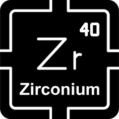 Zirconium Icon