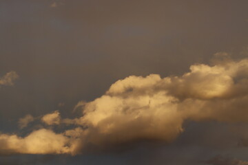 clouds in the sky