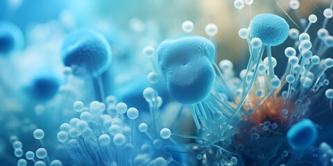 Unique macro photography showcasing single celled protozoa in microscopic perspective