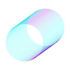 An abstract cut out transparent futuristic gradient streak design element.