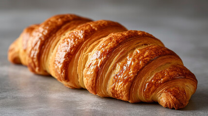 croissant product photo well decorated