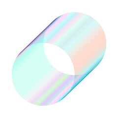 An abstract cut out transparent futuristic gradient streak design element.