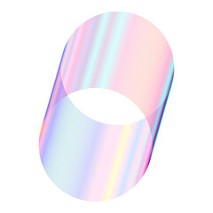 An abstract cut out transparent futuristic gradient streak design element.