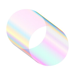 An abstract cut out transparent futuristic gradient streak design element.