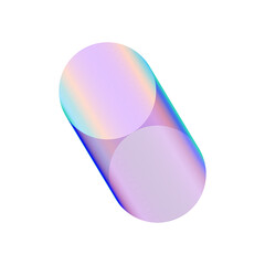 An abstract cut out transparent futuristic gradient streak design element.