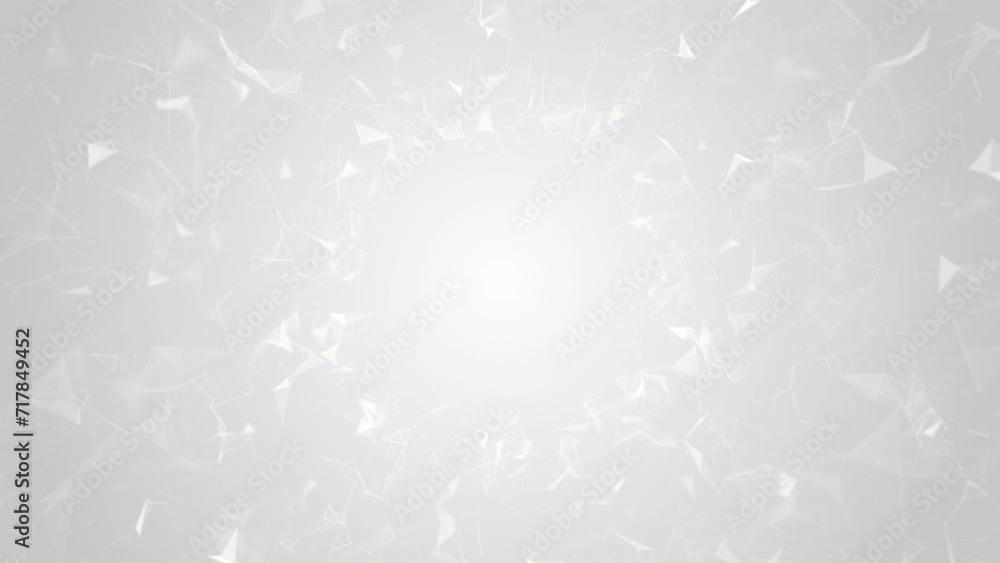 Poster futuristic geometric white plexus background: abstract design with corporate elegance. white plexus 