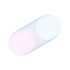 An abstract cut out transparent futuristic gradient streak design element.