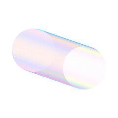 An abstract cut out transparent futuristic gradient streak design element.