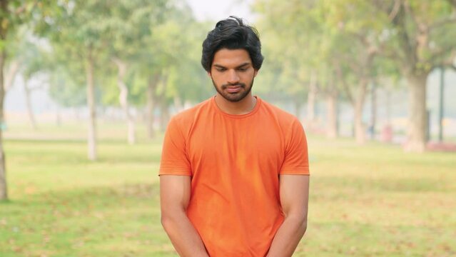 Young Indian Man Feeling Guilty