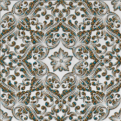 geometric 3d structure wallpaper pattern, digital decorative interior background texture, ceramic tile, carpet, cover, card.