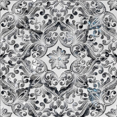 geometric 3d structure wallpaper pattern, digital decorative interior background texture, ceramic tile, carpet, cover, card.