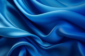 Obraz premium Abstract 3D blue Liquid Wave Background