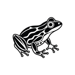 Frog graphic vector EPS