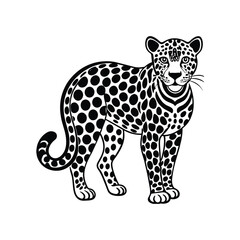 Jaguar graphic vector EPS