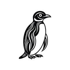 Fototapeta premium Penguin graphic vector EPS
