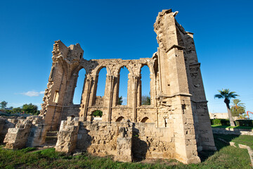 St George of the Latins is the remains of one of the earliest churches in Famagusta. It can be found in the northern part of the old city, close to Othello's tower. 