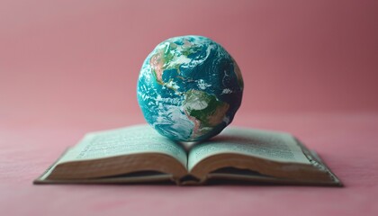 Earth Day Reading: A Book of Life on a Pink Planet Generative AI