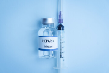 HEPARIN in a vial, Chemicals used in medicine