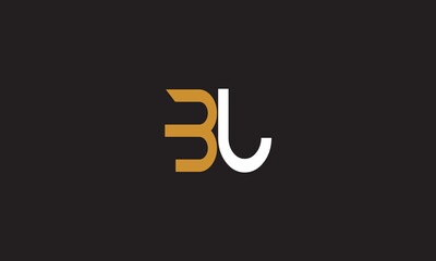 BU, UB, U, B Abstract Letters Logo Monogram