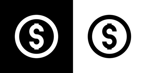Obraz premium Business icon. Business idea. Black icon. Black line icon. Icon set. Chart. Logos.