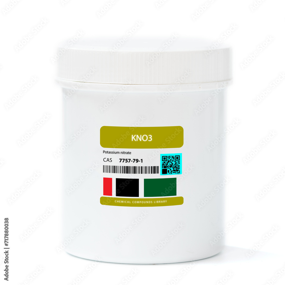 Sticker kno3 - potassium nitrate.